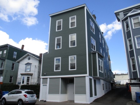 Building 1 after