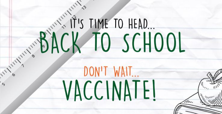 Back To School Vaccination Flyer