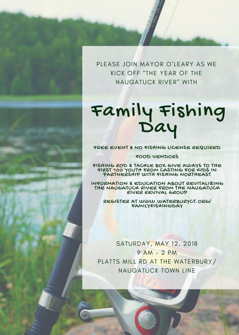 Family Fishing Day Flyer